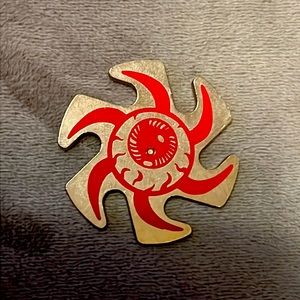 🔥VINTAGE POG "METAL EYEBALL" SLAMMER IYKYK!